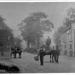 The Chequers Inn, Ugley, with passing traffic