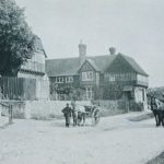 The White Hart Inn, Ugley, with passing traffic